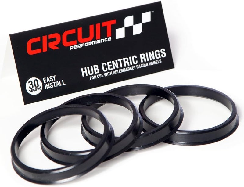 Circuit Performance Hub Centric Rings 66.6mm OD to 57.1mm ID - Image 1