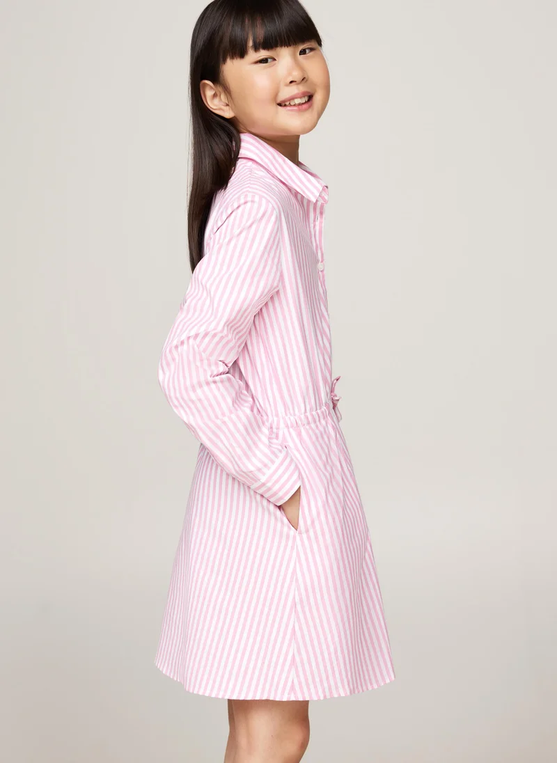 TOMMY HILFIGER Striped Shirtdress Dress