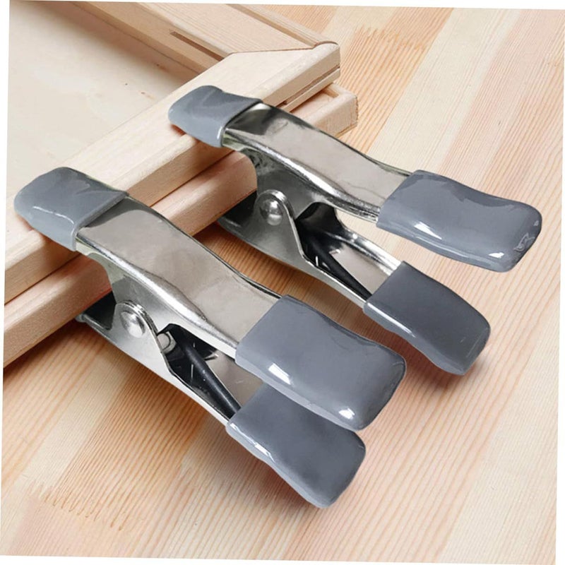 Heavy Duty Photography Background Clips Set 4 Inch 6pcs Spring Clamps - Image 5