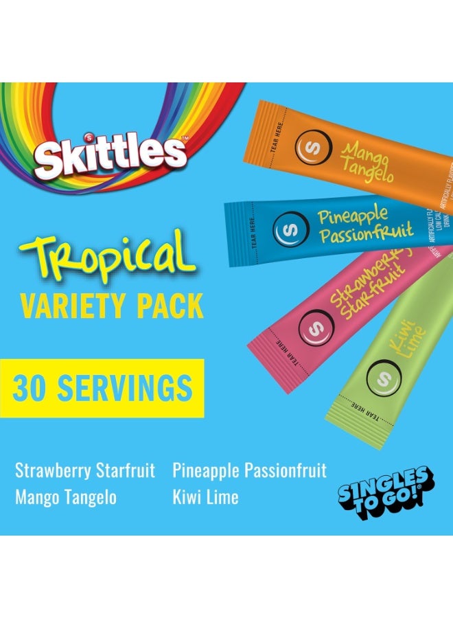 Skittles Singles to Go Drink Mix Tropical (20 sticks) - Image 5