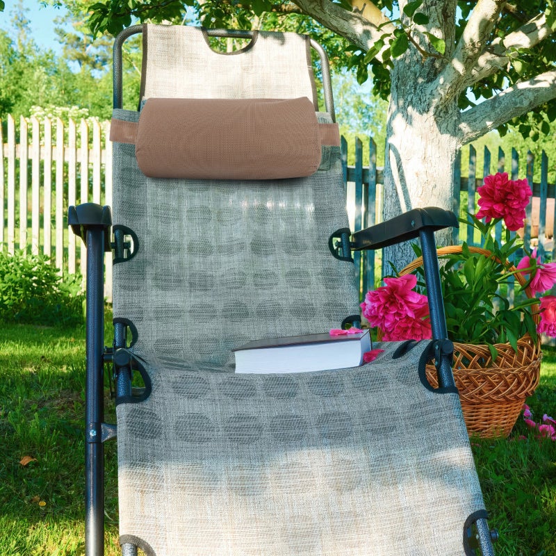 2pcs Pillow Chair Headrest Home Headrest Chair Accessory Pillow with Elastic Band - Image 4
