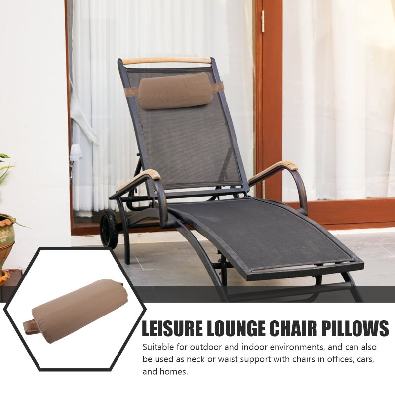 2pcs Pillow Chair Headrest Home Headrest Chair Accessory Pillow with Elastic Band - Image 5