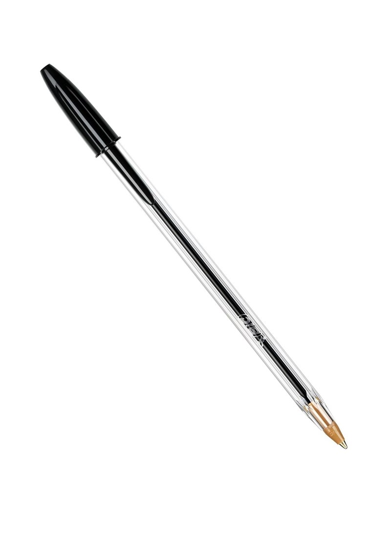Bic 10-Piece Cristal Medium 1.0mm Tip Ballpoint Pen Black Ink  - Image 2