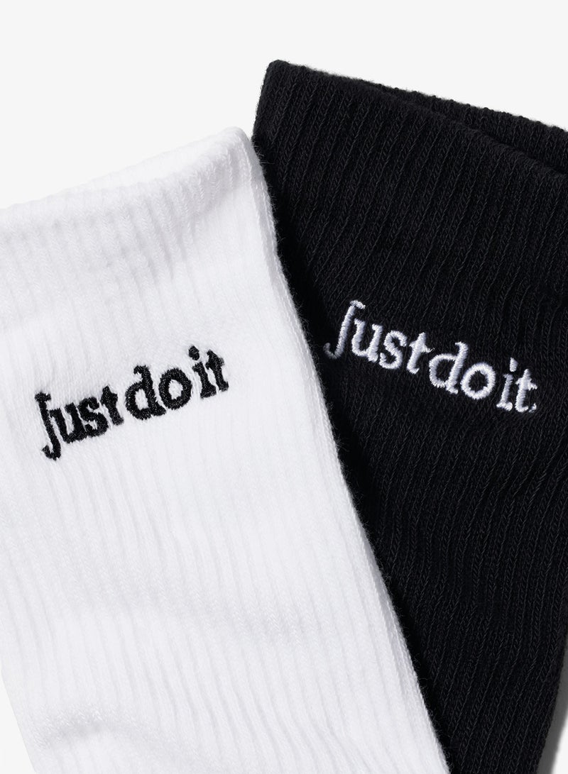 Nike 2-Pack Just Do It Everyday Elevated Socks - Image 2