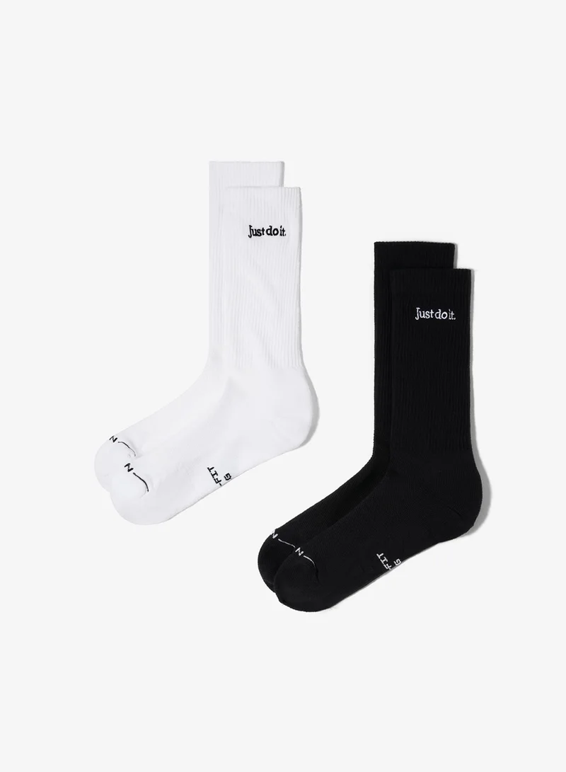 2-Pack Just Do It Everyday Elevated Socks