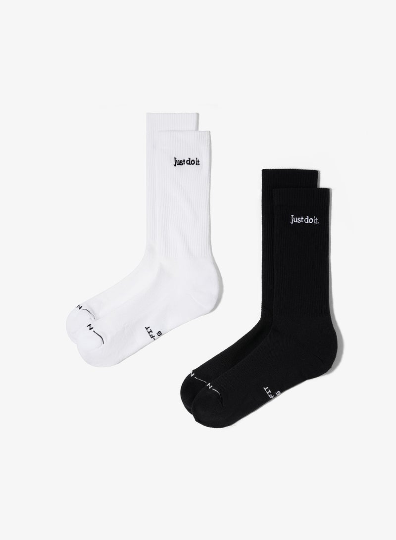 Nike 2-Pack Just Do It Everyday Elevated Socks - Image 1