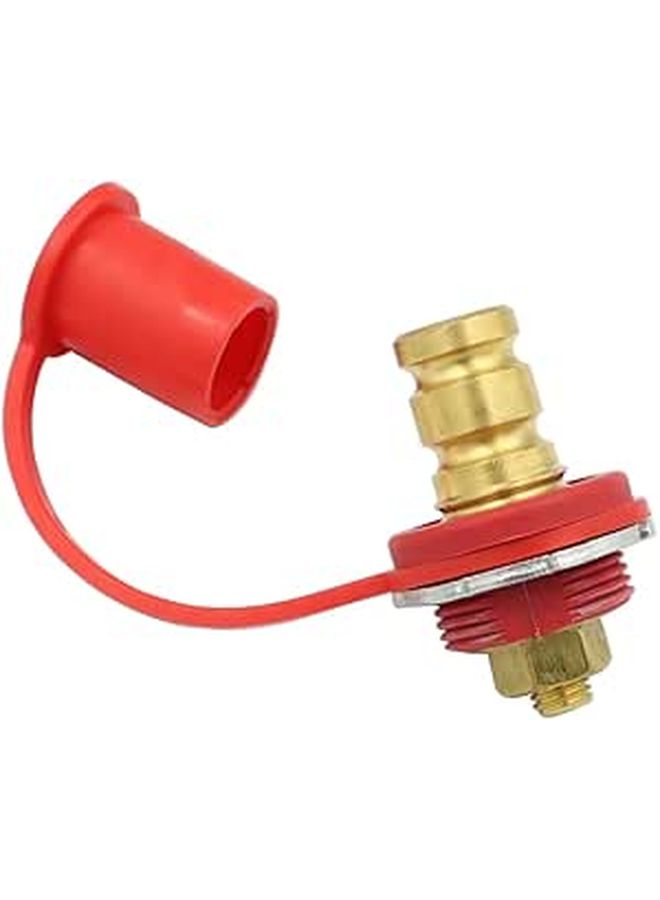 250A Battery Charger Post with Remote Jumper Connector Durable Vehicle Terminal Cover - Image 1