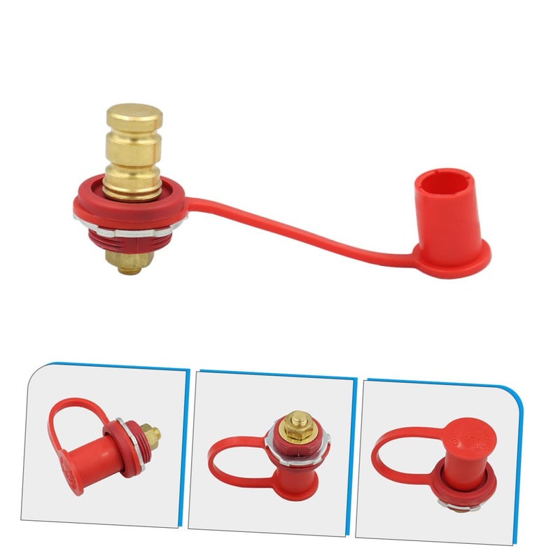 250A Battery Charger Post with Remote Jumper Connector Durable Vehicle Terminal Cover - Image 4