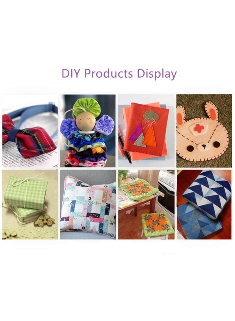 Mini Handheld Sewing Machine, Quick Handy Stitch Portable Hand Cordless With accessories for Beginner Fabric Clothing Children's Kids Cloth Curtain Home Travel DIY Household Use (White) - Image 2