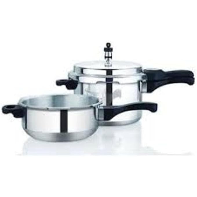 Aluminium Pressure Cooker  Deluxe Eco Pack 5 LtrsPan Sg 503