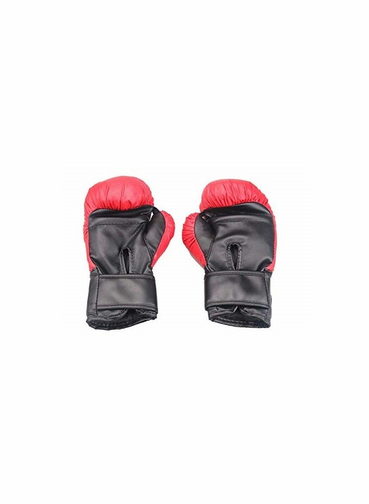 كاست ويف قفازات تدريب الملاكمة للأطفال من عمر 3 إلى 9 سنوات، أحمر، أسود - Image 2