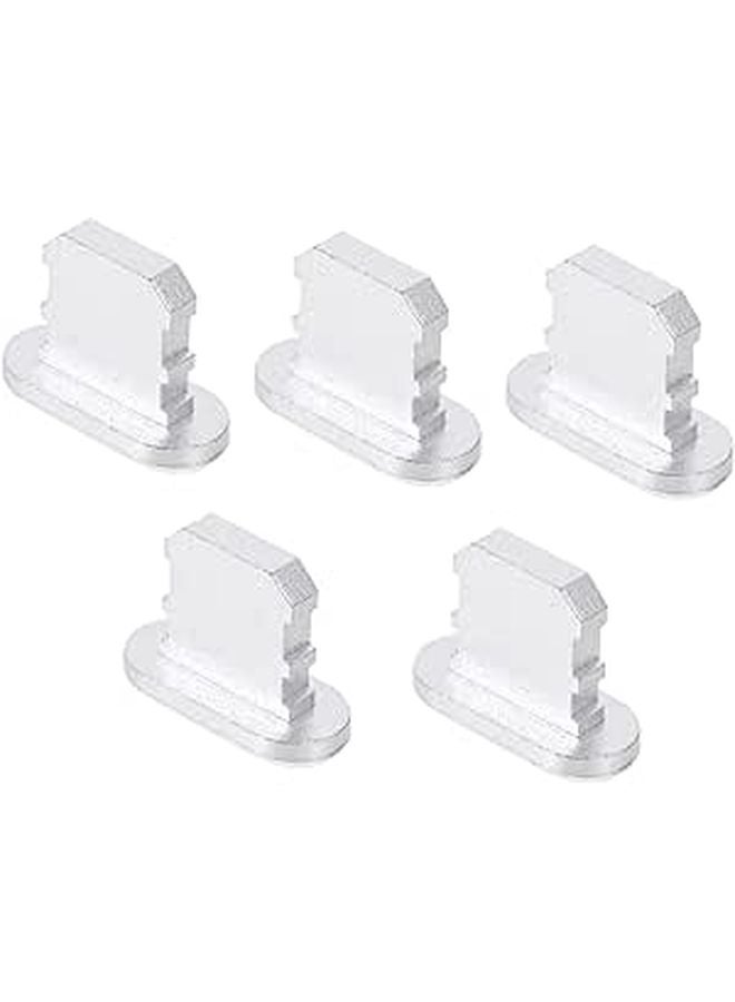 5pcs USB C Port Protector Dust Plug Set for Portable Charger Case - Image 1