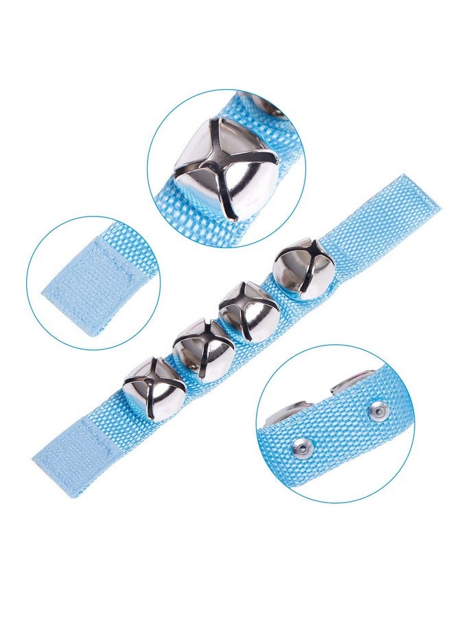 Augshy 24 Pcs Wrist Band Jingle Bells,12 Different Colors Musical Instruments Gift for Kids - Image 2
