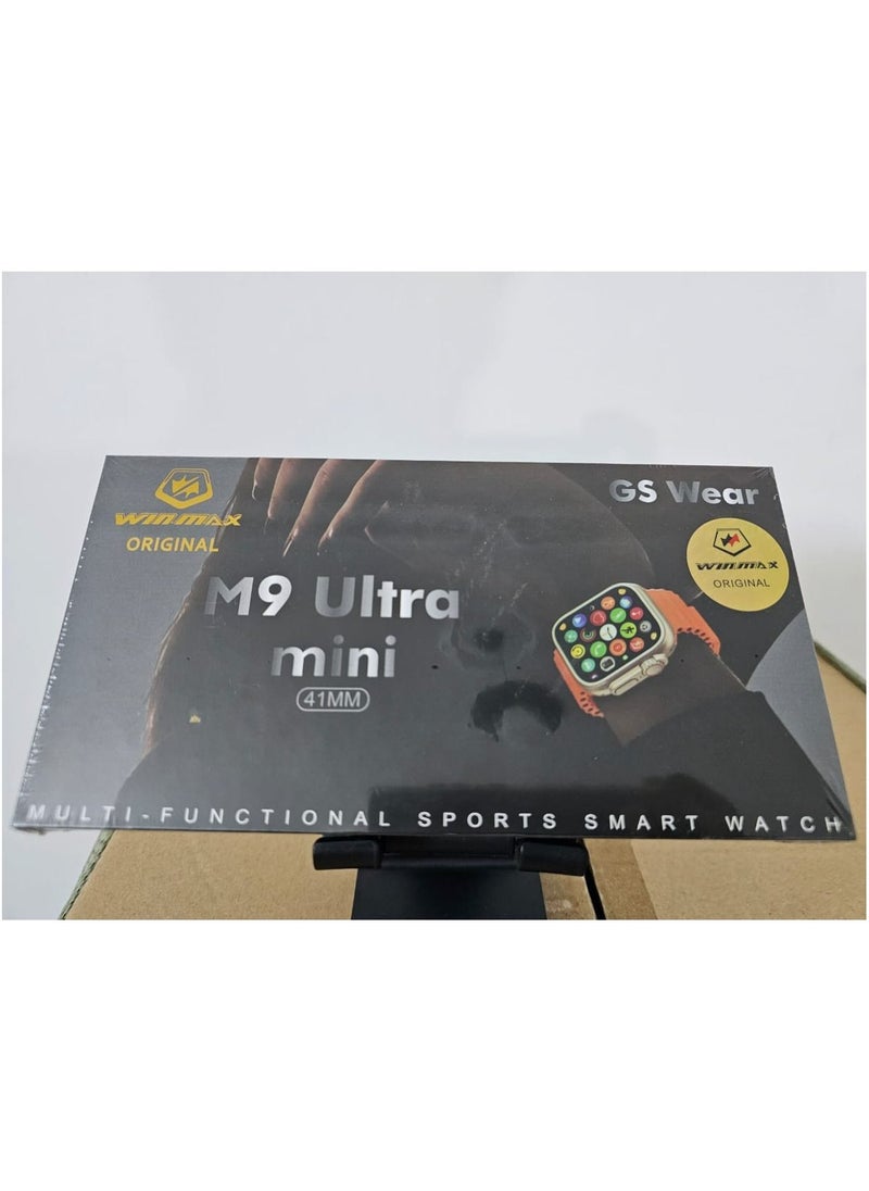 Winmax - smart watch M9 ultra Mini blutooth music hurt steps count 49mm large display seires 9 smart watches - Image 1