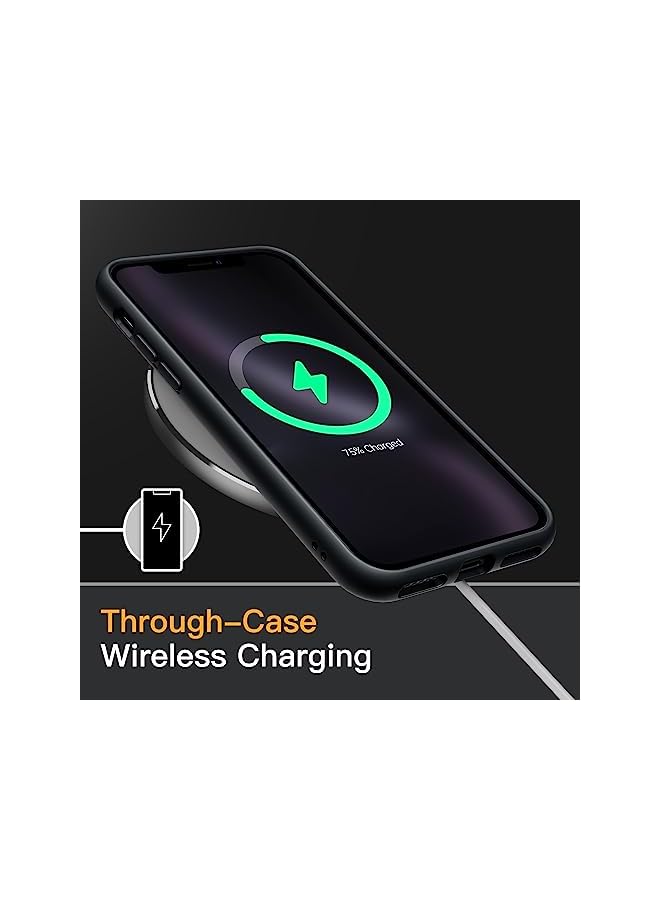 Jetech Matte Case For Iphone Xr 6.1-Inch, Shockproof Military Grade Drop Protection, Frosted Translucent Back Phone Cover, Anti-Fingerprint (Black) - Image 4