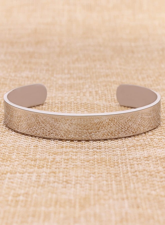 Btysun Inspirational Gifts for Women Anxiety Bracelets for Teen Girls Encouragement Gifts for People with Anxiety Friend Bracelet Quotes Engraved Jewelry - Image 5