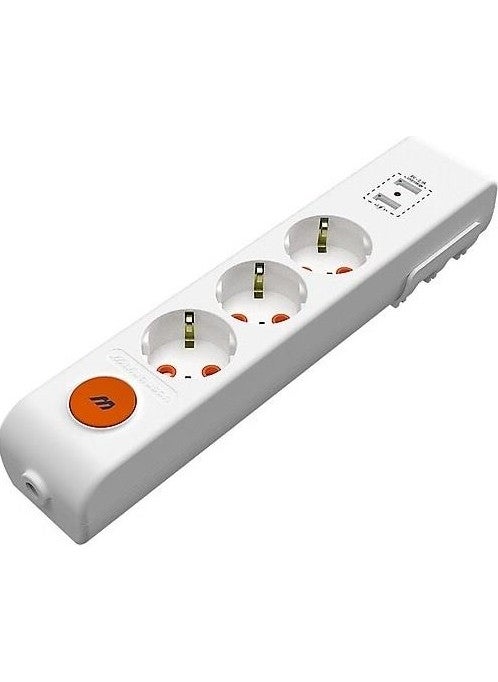 Mutlusan Ritech 3-way USB Top. Socket C.cor. 
