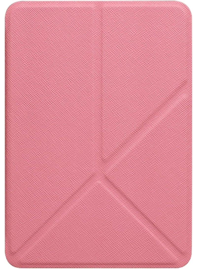 Compatible with 7-inch Kindle Paperwhite 12th Gen 2024 Case Cover Lightweight Shell Foldable Cover with Auto Wake/Sleep & Multi-Viewing Angles Protection Shell for Paperwhite e-Reader (Pink) - Image 1