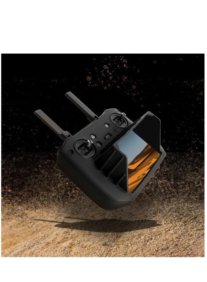 Silicone Protective Case Cover for DJI RC PRO Controller, Protection Case with Sunhood Sun Shade for DJI Mavic 3 Remote Controller  - Image 4
