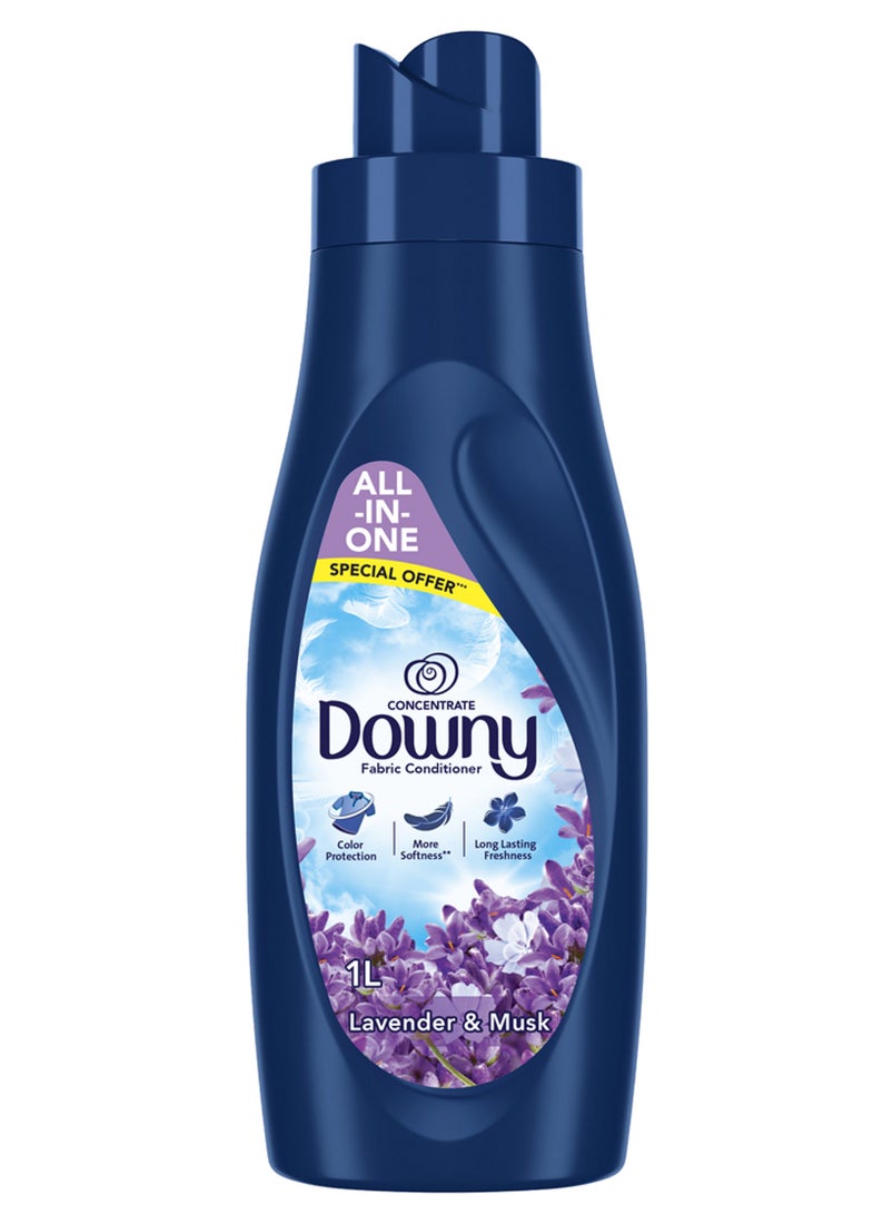 Downy - Lavender And Musk Variant Fabric Conditioner For More Softness 1L - Image 1