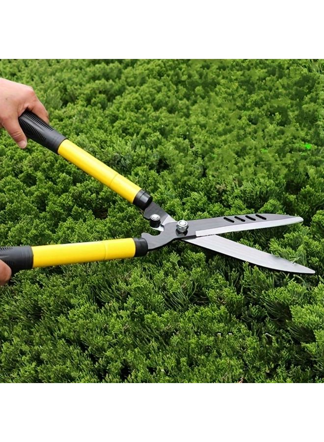 Yellow Garden Pruning Scissors High Carbon Steel Branch Trimming Tool - Image 2