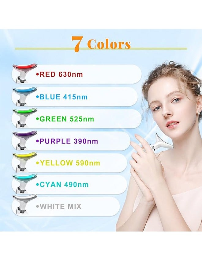 Loquat Rejuvenating Neck Treatment Device – Anti-Wrinkle, Lifting, Firming Massager For A Youthful Neck And Jawline Firming And Anti-Wrinkle Device, Neck Face Lift Firming Massager, LED Phototherapy Anti-W - Image 2