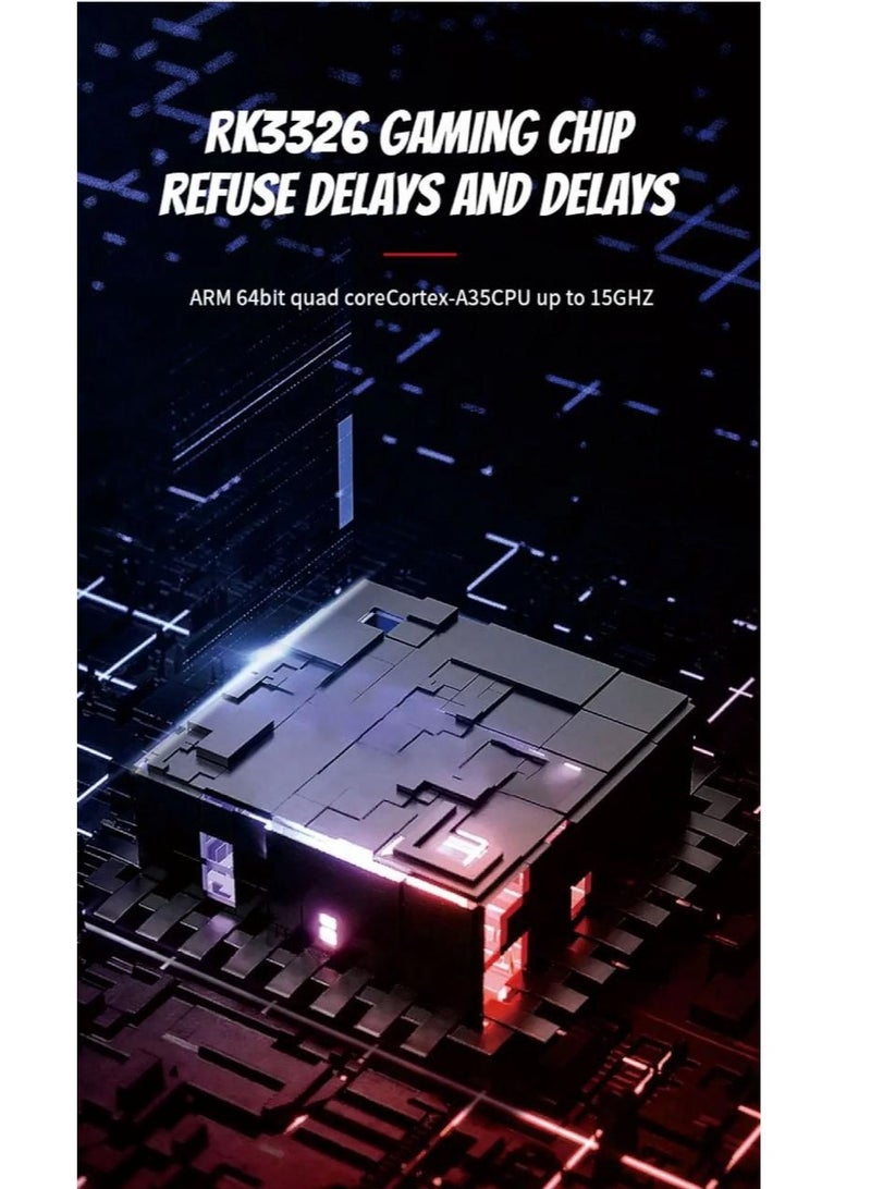 Handheld Game Console Mini Acrade Built in 25000 Games 16G+128G 3.5 Inch IPS Screen Retro Portable Video Game Machine for Adults Kids with RK3566 CPU Dual Linux System - Image 5