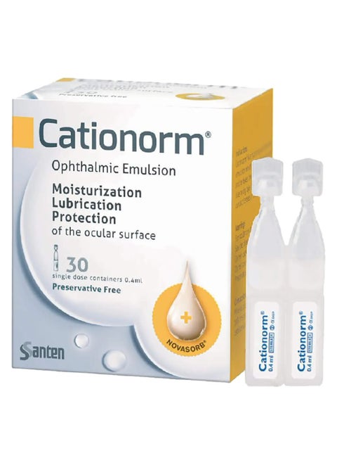 Opthalmic Emulsion 0.4ml Vial 30'S