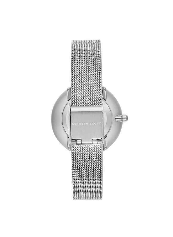 كينيث سكوت Kenneth Scott Women's Green Dial Analog Watch - K23535-SMSG