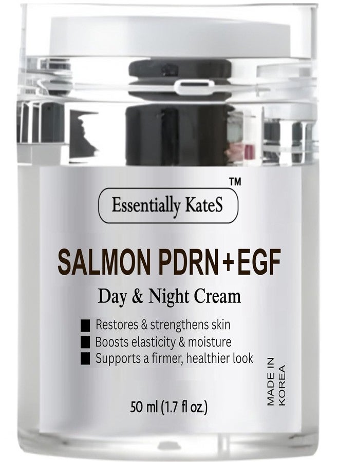 Essentially KateS Salmon PDRN + EGF Day & Night Cream 50 ml - Promte skin regeneration and elasticity, cell renewal and maintains skin structure. - Korean Skincare - Image 1