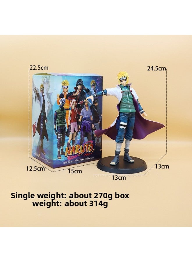 Naruto Model Broadsword Kakashi Uchiha Mustang Sasuke Naruto 4th Generation Watergate Sakura Anime Handset-Color:Four Generations Of Water Gate (boxed)  - Image 1