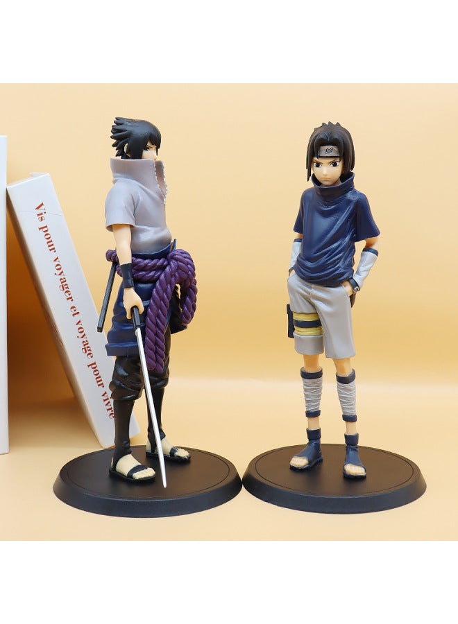 Naruto Model Broadsword Kakashi Uchiha Mustang Sasuke Naruto 4th Generation Watergate Sakura Anime Handset-Color:Four Generations Of Water Gate (boxed)  - Image 5
