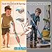 BAYMI Kids Spray Mop Real Working Toddler Cleaning Toy Set with Water Sprayer 2 Washable Pads Montessori Mini Mop Sweeper Interactive Learning Toys for Kids Ages 3 - Image 4