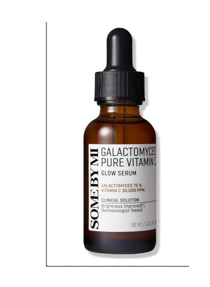 سام باي مي Some by Mi Serum with Pure Vitamin C and Galactomyces for Radiant Skin, 30 ml, by Some by Mi, Unisex 30mlml - Image 1