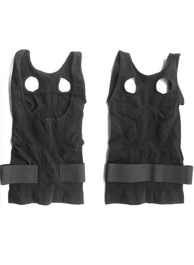 Women’s Posture Corrector Shapewear Vest - Seamless Back Support Tank Top - Waist Cincher and Tummy Control Body Shaper - Adjustable Compression Camisole for All-Day Wear - Image 2