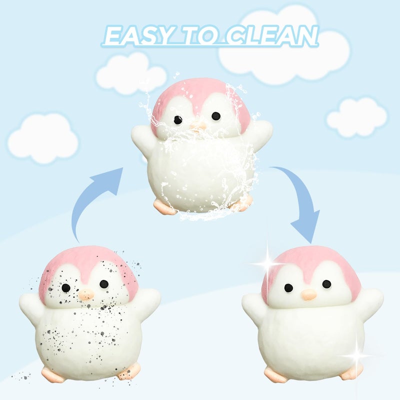 JANESVISSY 8 Pcs Easter Taba Squishy Pack - Kawaii taba Squishies Stress Relief Toys Party Favors for Kids 6 7 8 9 10 11 12 Year,, Squishy Fidget Toys Set,Gifts for Kids, Party Favors,Goodie Bags Fillers - Image 4
