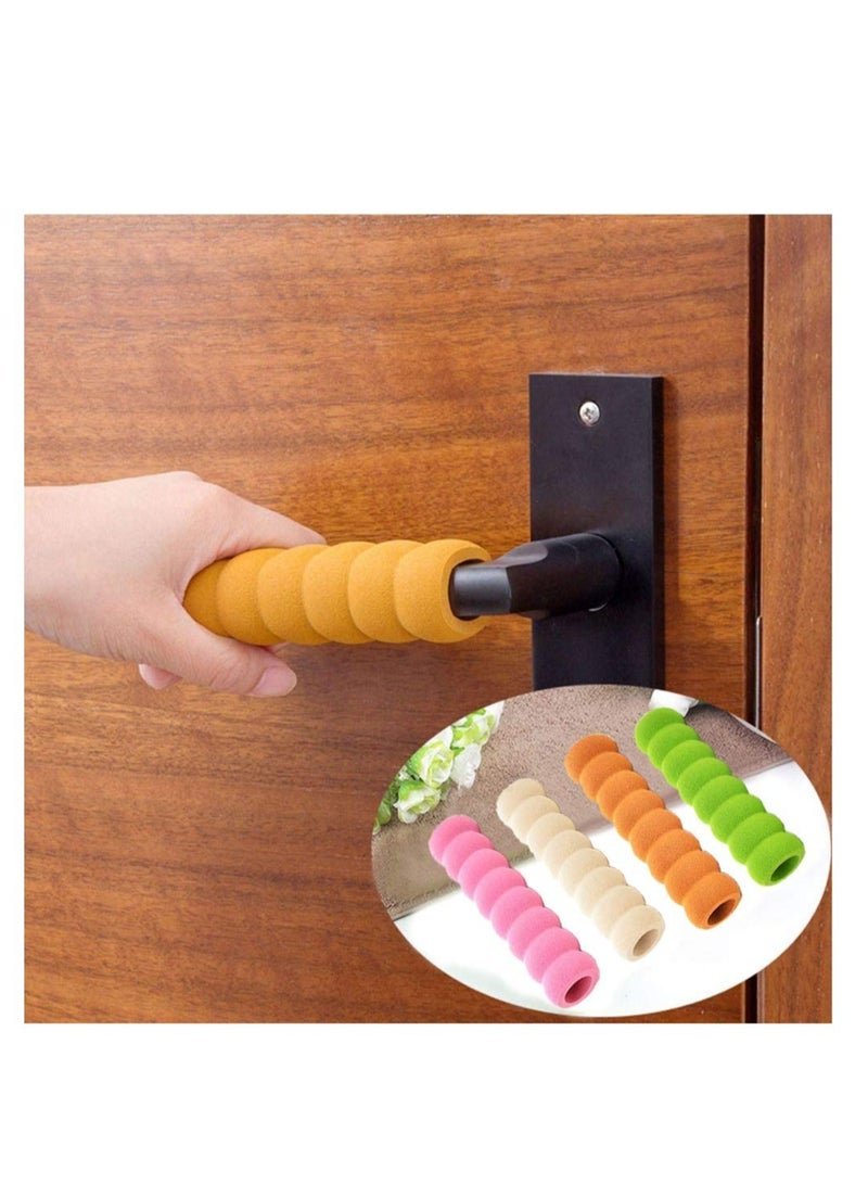 Door Handle Covers, Soft Silicone Kid Safety Protector Anti-Collision for Child, Foam Rubber Anti-Static Outside 10 Packs - Image 2