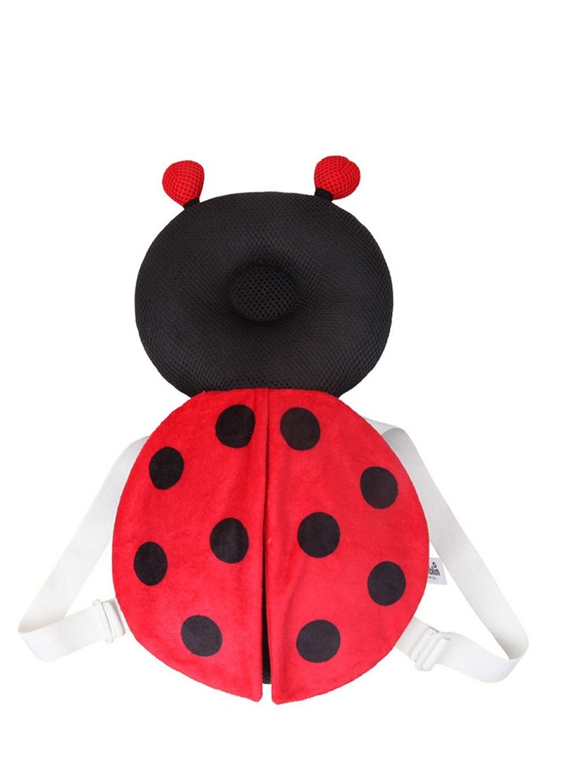 Loquat Cute Anti-Falling Head Protector Infant Pillow Red