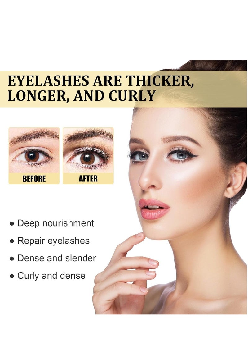 EELHOE Eyelash Growth Serum, Eyelash Enhancing Serum, Professional Eyelash Growth Serum, Nourishing Formula, Natural Eyelash Enhancer for Eyelash Growth and Thickness 1pcs - Image 3