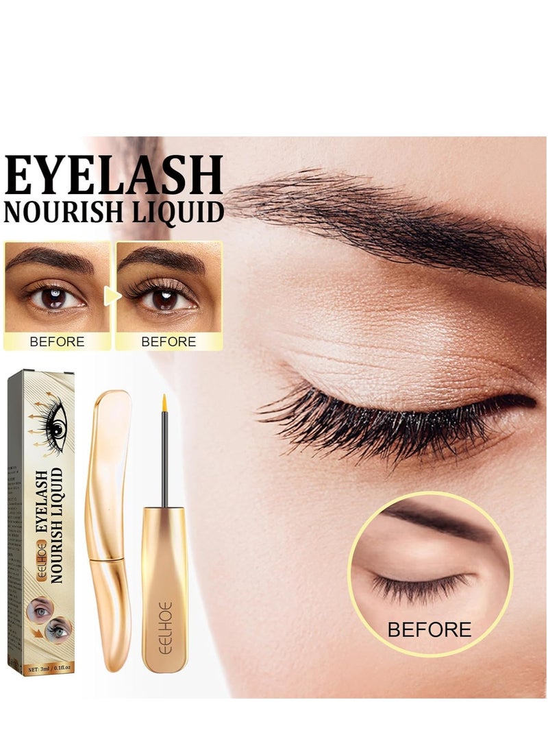 EELHOE Eyelash Growth Serum, Eyelash Enhancing Serum, Professional Eyelash Growth Serum, Nourishing Formula, Natural Eyelash Enhancer for Eyelash Growth and Thickness 1pcs - Image 4