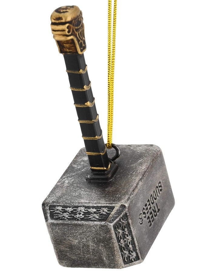 Tree Buddees Mjölnir Thor's Hammer Christmas Ornament Decoration - Image 5