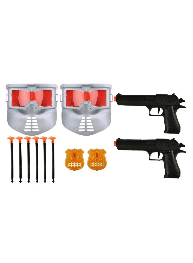 Power Joy Super Value Police Pretend Play Set, Assorted 1 Piece (Style & Color May Vary) Each Sold Separately - Image 4