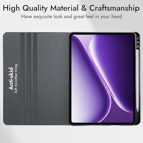 Robustrion Cover for OnePlus Pad Go 2 12.1 inch Cover Case with Pencil Holder, Folio Cover Case for OnePlus Pad Go 2 Tablet Cover [Auto Sleep Wake Support] - Hippy - Image 5