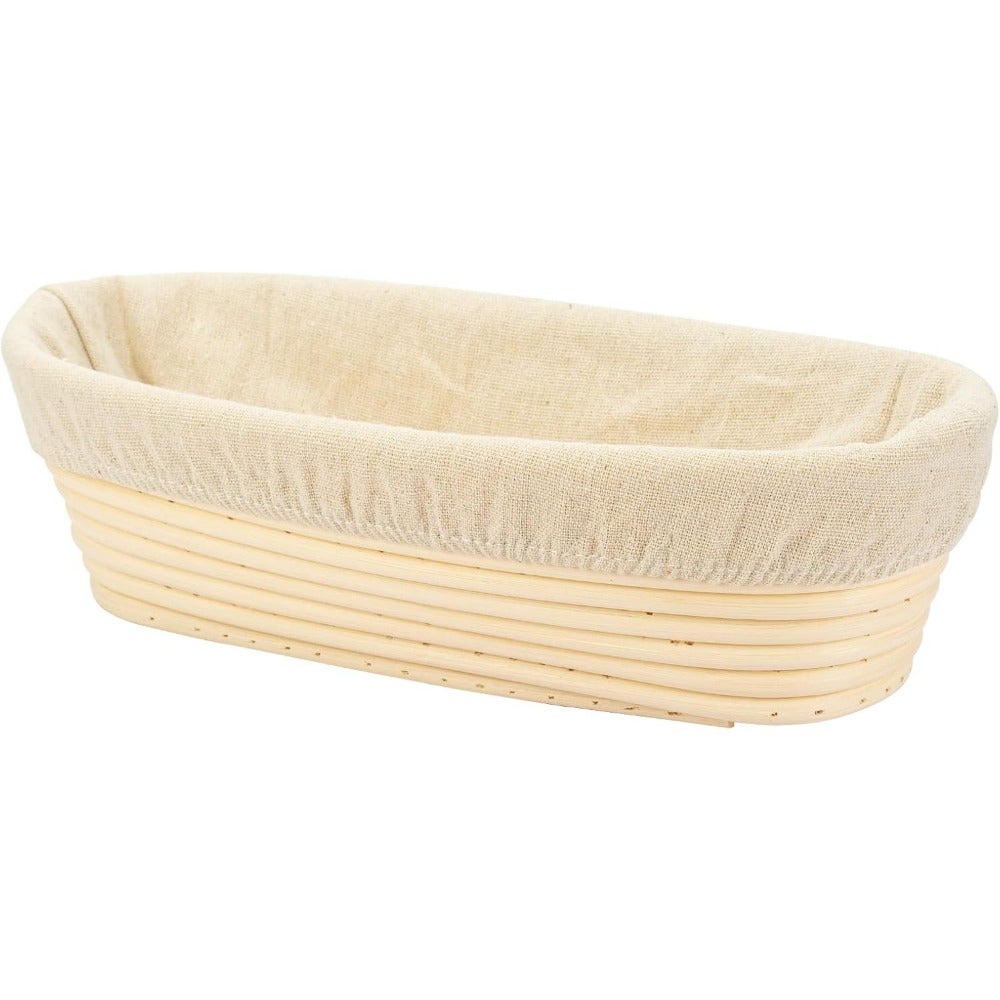 Eye Rising. Device Generic 11.8 inch Oval Long Banneton Brotform Bread Dough Proofing ...