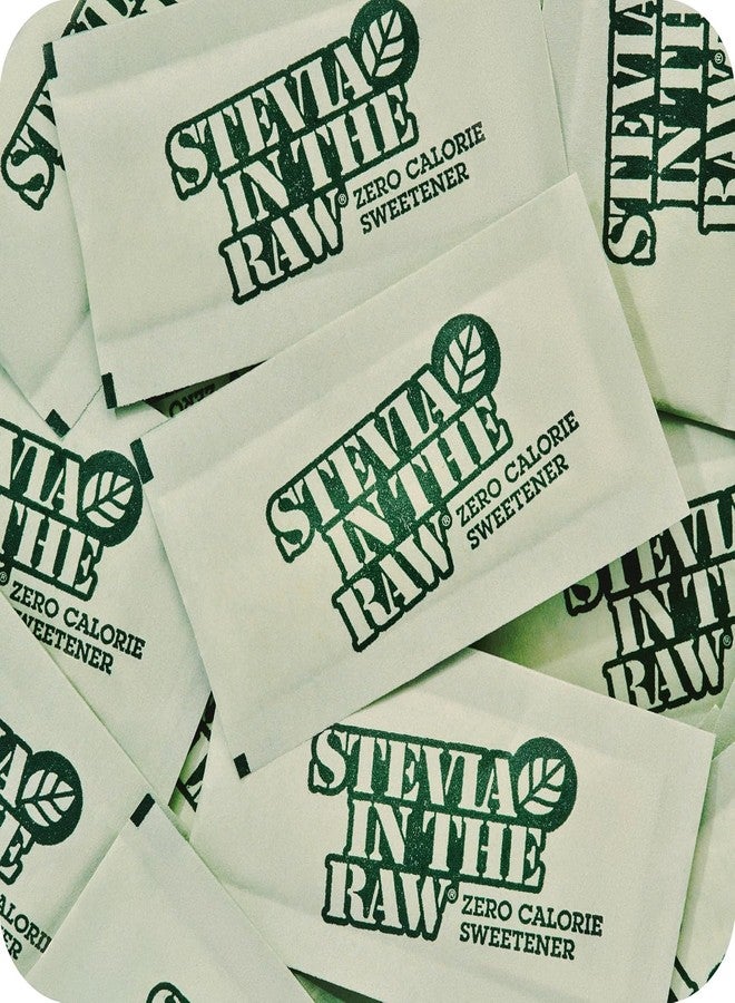 IN THE RAW Stevia In The Raw Stevia Sweetener Packets, 50 Ct, Zero Calorie Stevia Sugar Substitute Packets, No Erythritol or Artificial Flavors, Vegan, Gluten Free, Kosher, Low Glycemic Index - Image 2