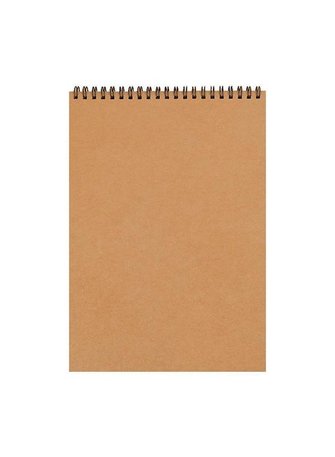 A3 Blank Notebook, Kraft Cover Sketchbook, Eye Protection Paper, Office Product for Sketching/Writing, Notebook for Journals, Travel Diaries, Poetry, 30 Sheets of Thick Paper