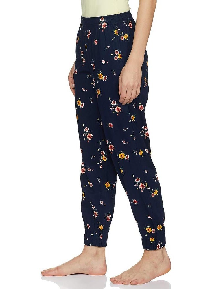 Unwind & Co. Unwind & co. Navy Blue Viscose Women Joggers  - Image 3