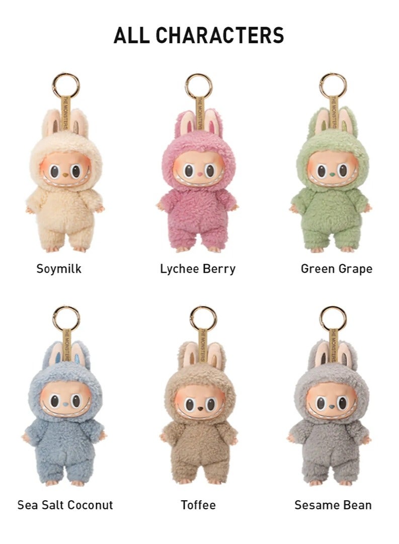 Labubu الجيل الأول من الماكارون الحية الوحش الأخضر العنب - Image 2