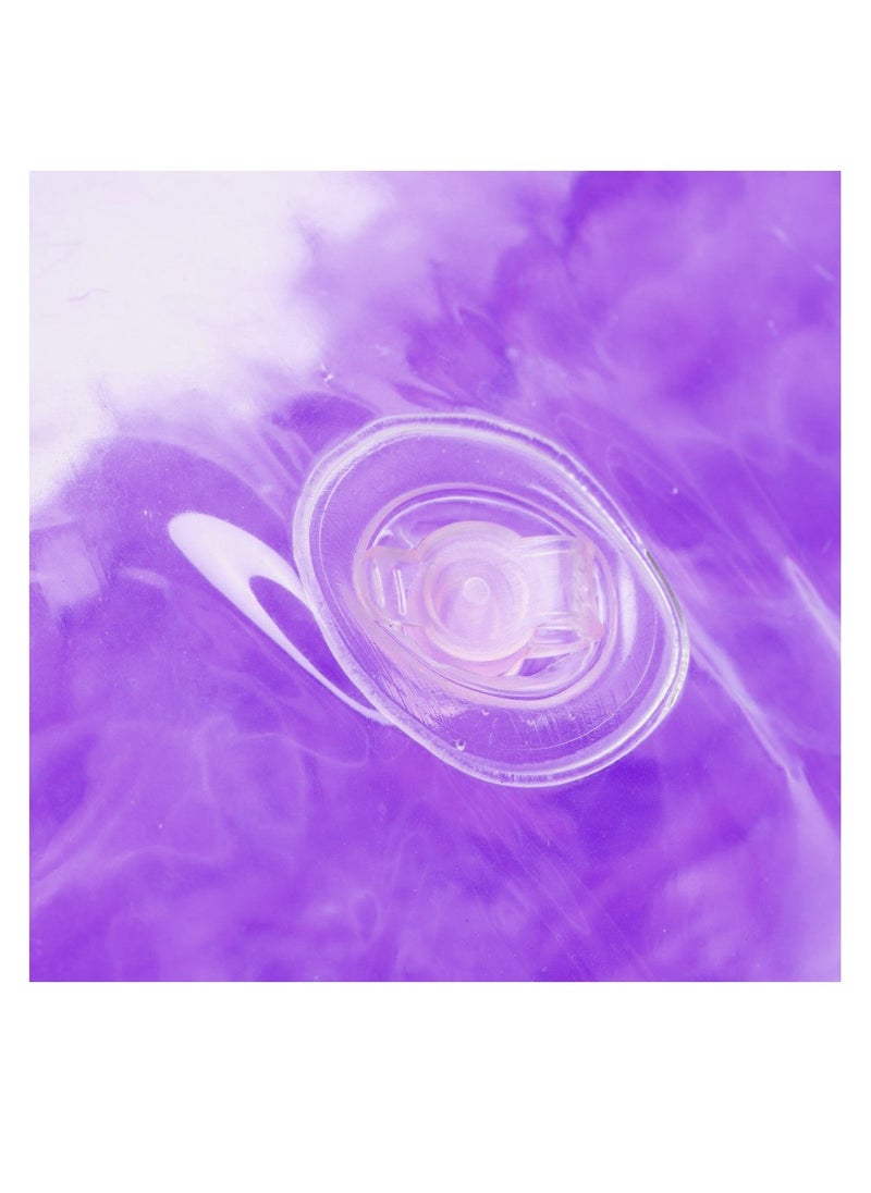 Generic Transparent feathers Heart Shaped Swim Ring  - Image 4