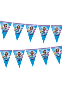 xppier 145 pcs disposable party tableware Gabby's Dollhouse theme, kids birthday party celebration, baby shower party suppliers with plates, spoons, folks, cups, napkins, etc. 16 items  - Image 4